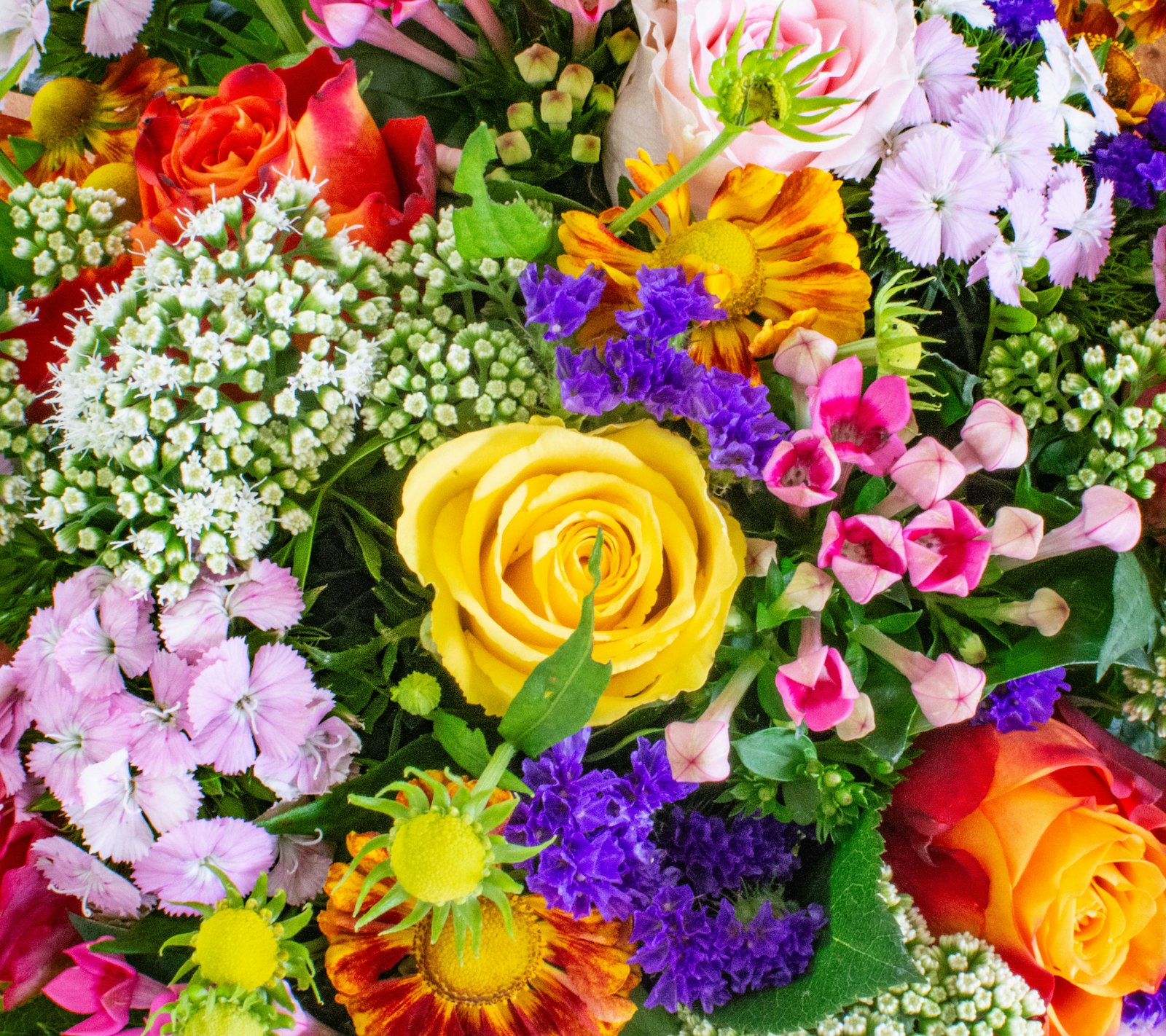 Peach bouquet
